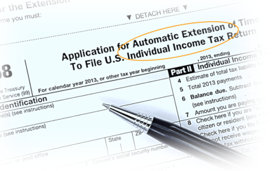 Filing a Tax Extension – Not as Scary as It Sounds