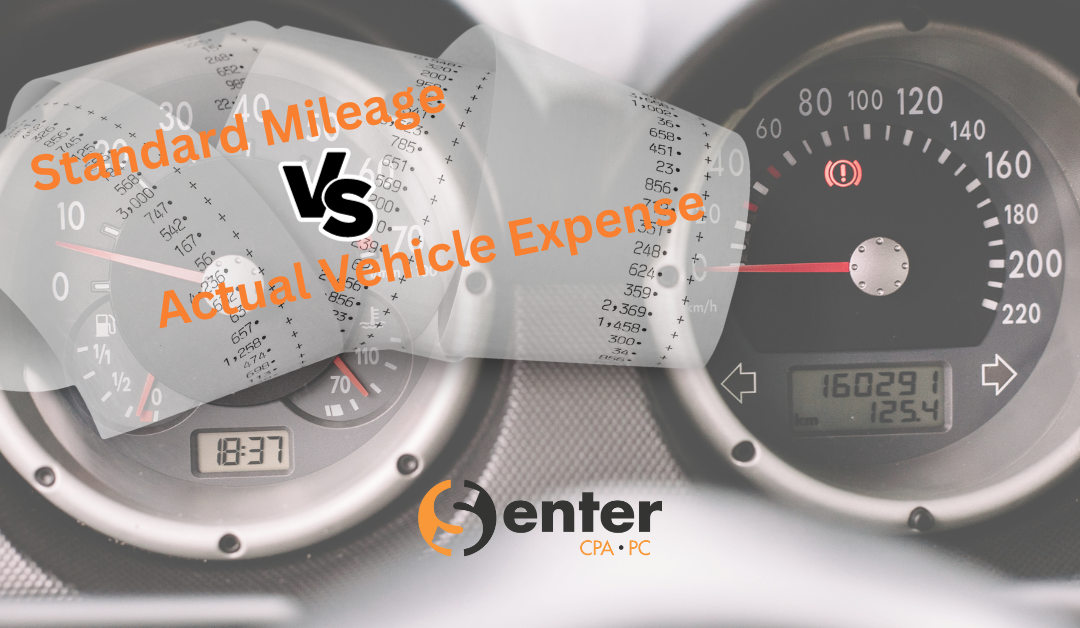 Standard Mileage Vs Actual Vehicle Expense