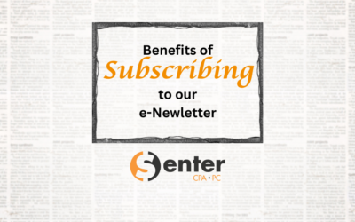 Senter, CPA e-Newsletter Benefits