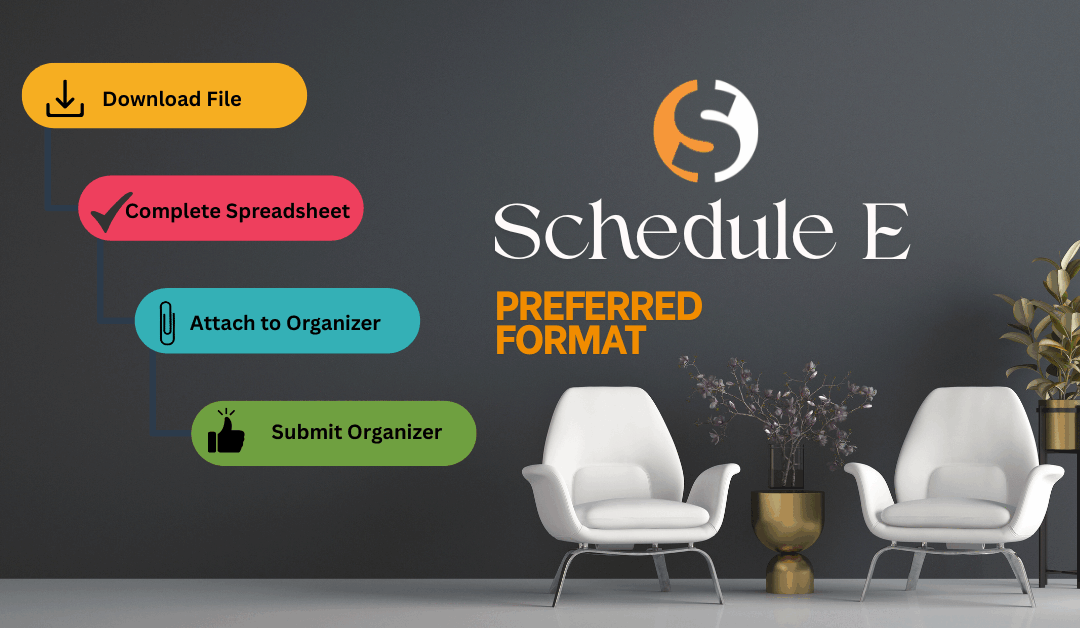 New Schedule E Excel Worksheet For 2025