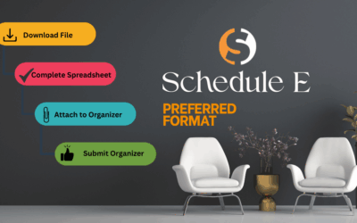 New Schedule E Excel Worksheet For 2025